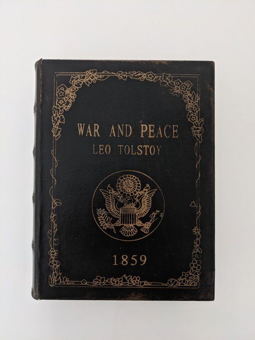 Lot 764: War and Peace hidden book safe