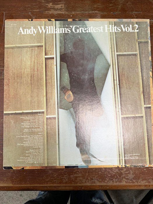 Lot 765: Andy Williams Greatest Hits Volume 2 Album