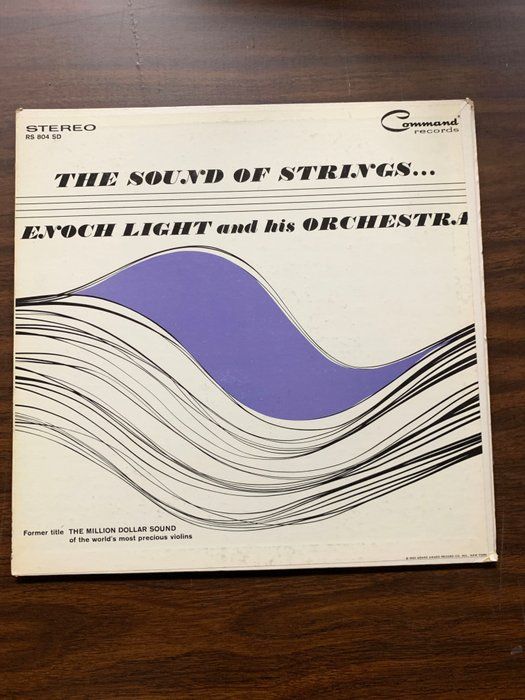 Lot 789: Enoch Light And His Orchestra ‎– The Sound Of Strings... – 
Vinyl, LP – US 1962