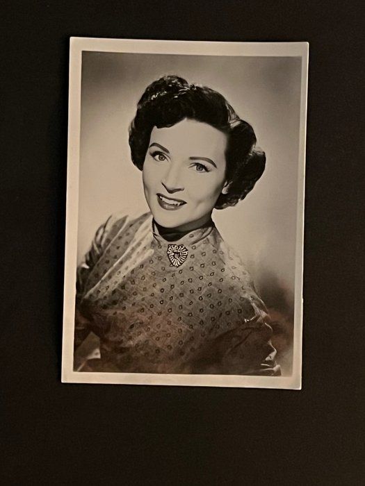 Lot 794: 1951 Betty White Photo