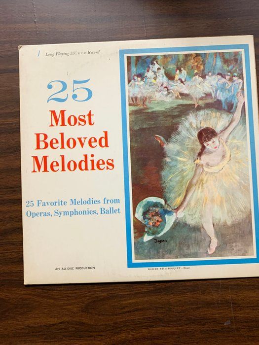 Lot 807: 25 Most Beloved Melodies Album