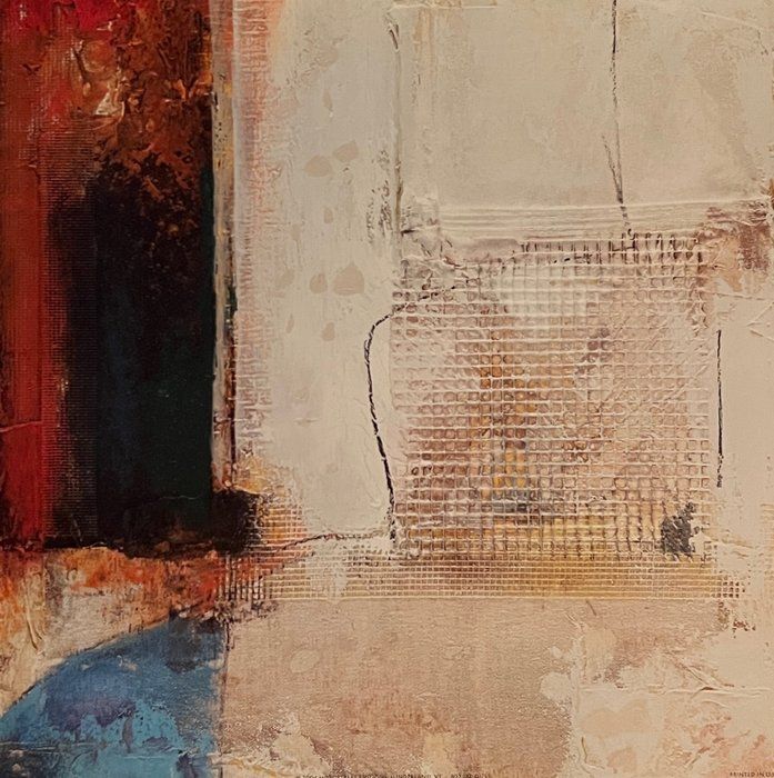 Lot 809: Abstract Impressionist Art Print