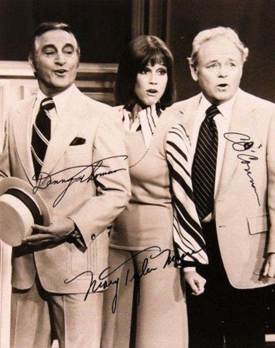 Lot 8: Mary Tyler Moore Show signed promo photo