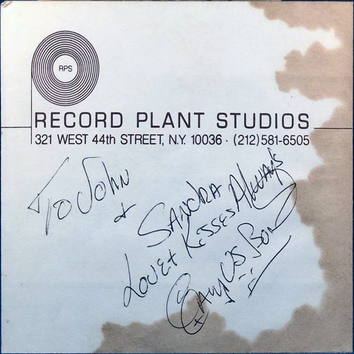 Lot 12: Gary US Bonds signed album
