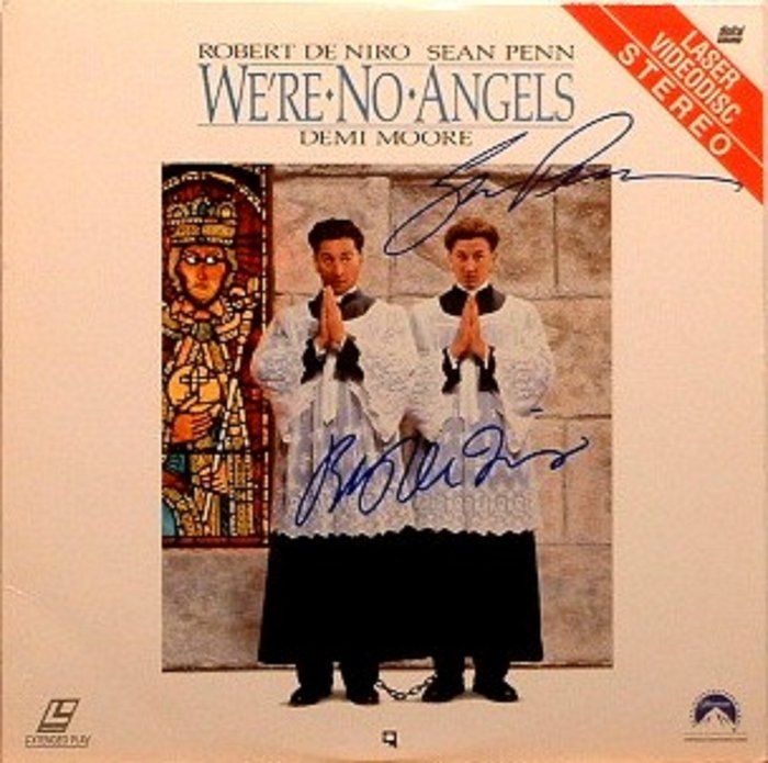 Lot 20: Robert De Niro and Sean Penn signed Laser Disk