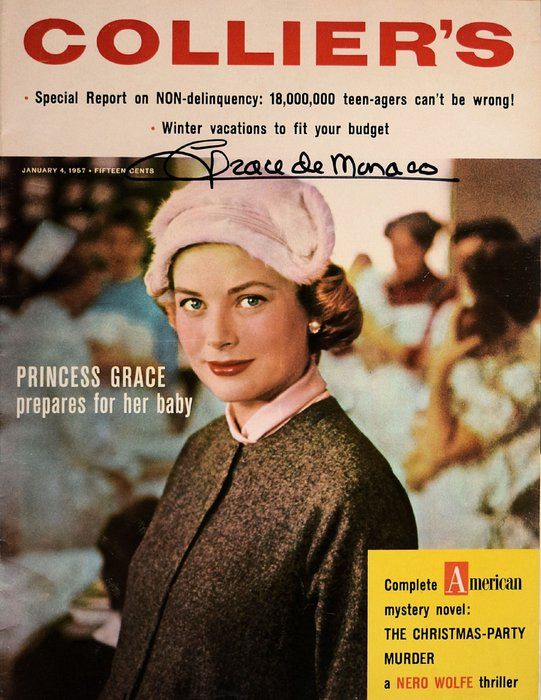 Lot 24: Grace de Monaco signed magazine
