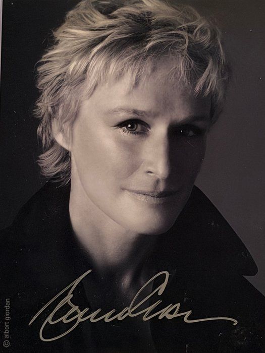 Lot 29: Fatal Attraction Glenn Close signed photo