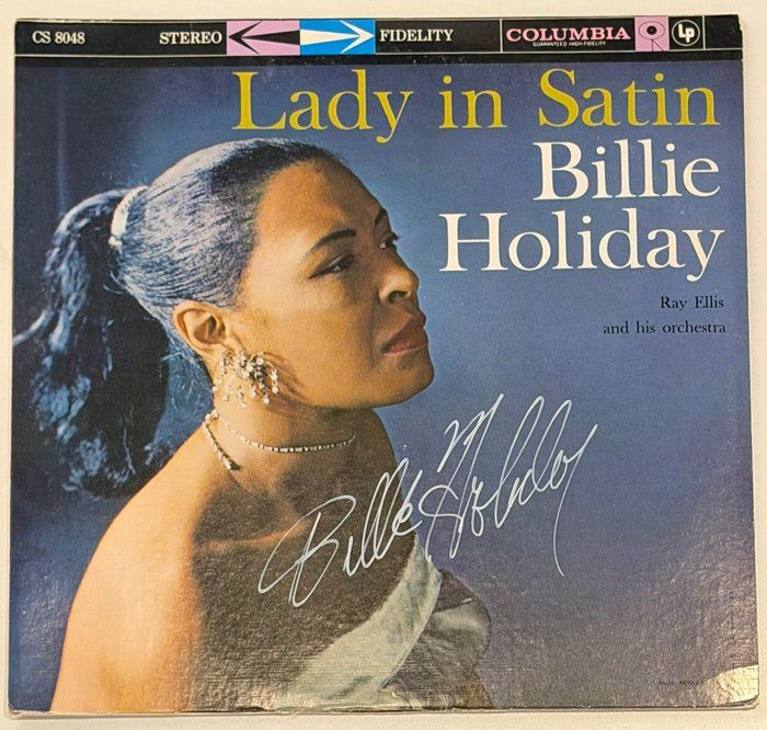 Lot 49: Billie Holiday Signed Lady In Satin Album