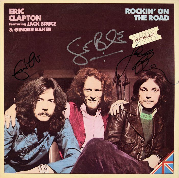 Lot 54: Cream Rockin’ On The Road signed album