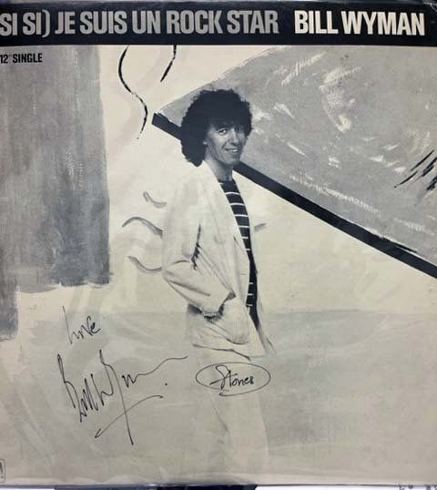 Lot 91: The Rolling Stones Bill Wyman signed album