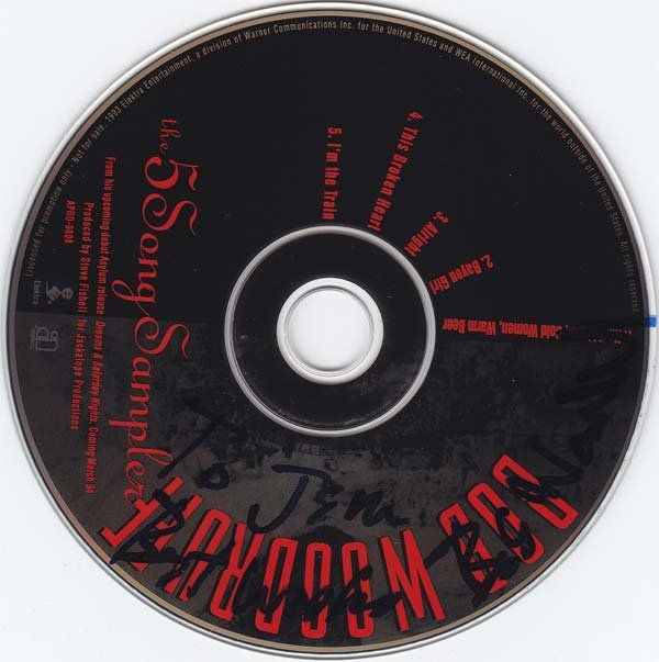 Lot 105: Bob Woodruff 55 Song Sampler signed CD
