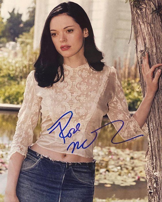 Lot 145: Charmed Rose McGowan signed photo