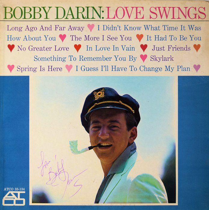 Lot 148: Bobby Darin Love Swings signed album
