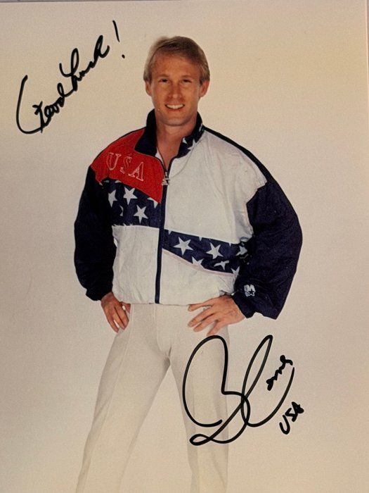 Lot 158: Olympic Champion Bart Conner signed photo