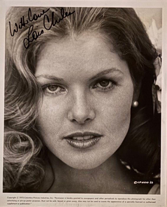 Lot 172: Bond Girl Lois Chiles signed photo
