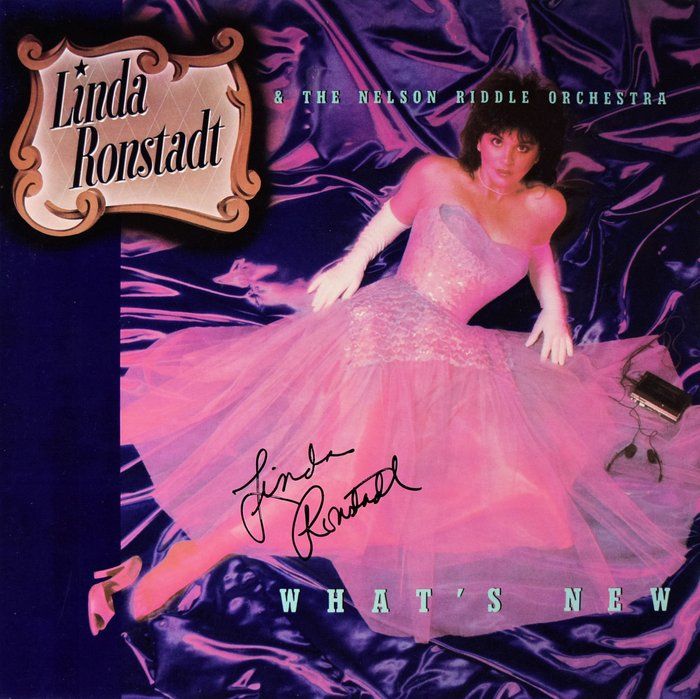 Lot 182: Linda Ronstadt What’s New signed album