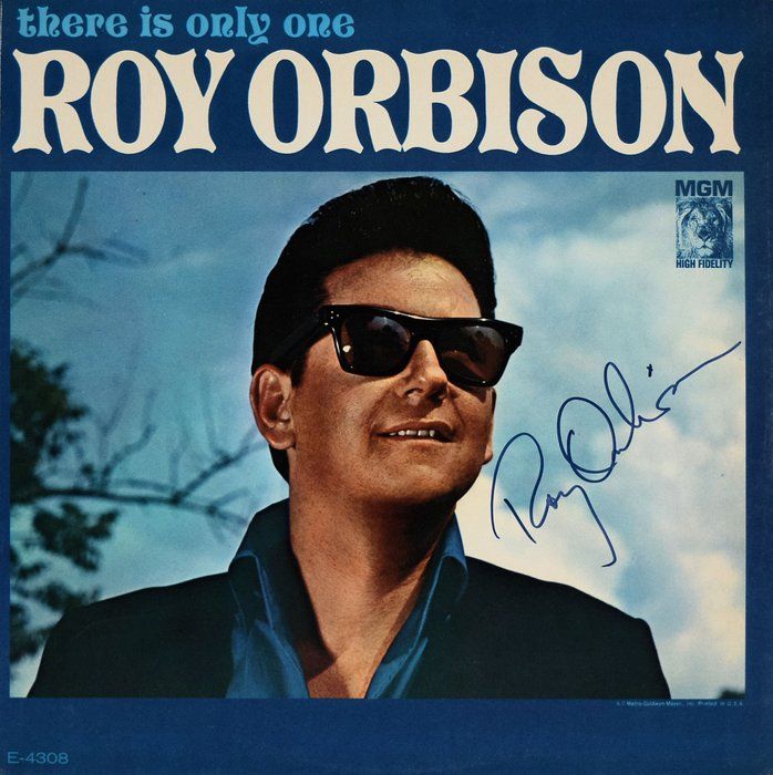 Lot 203: Roy Orbison signed There Is Only One Roy Orbison album