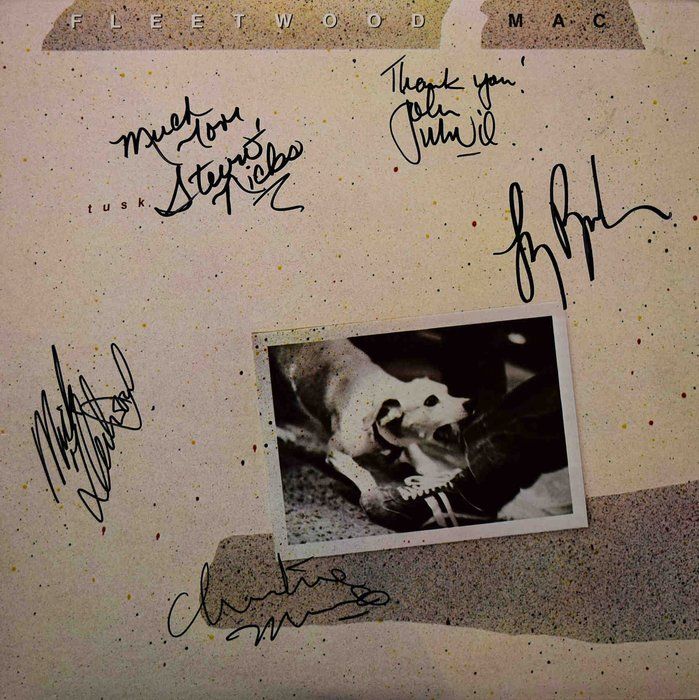 Lot 229: Fleetwood Mac signed Tusk album