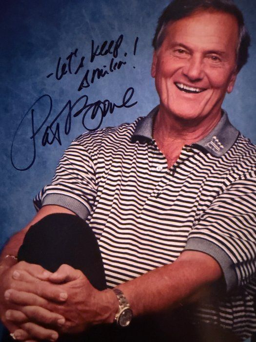 Lot 237: Pat Boone signed photo