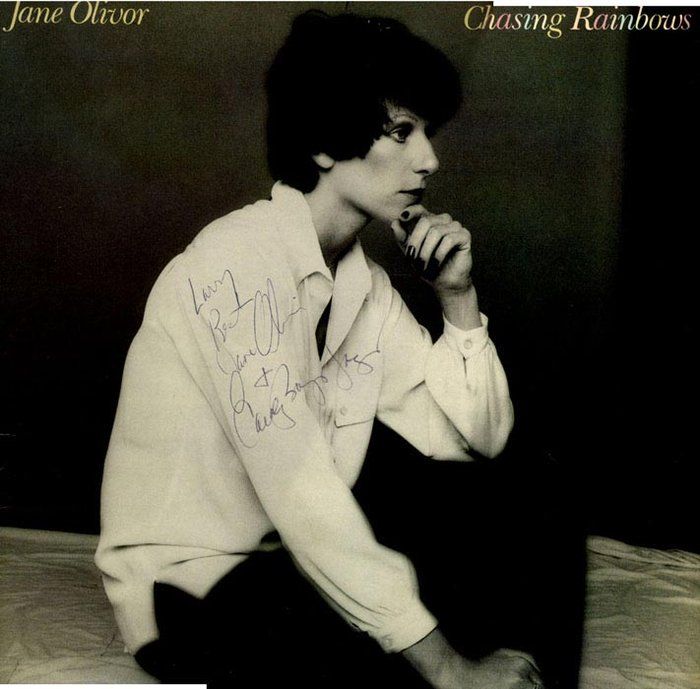 Lot 250: Jane Olivor autographed Chasing Rainbows album