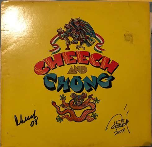 Lot 254: Cheech and Chong signed album