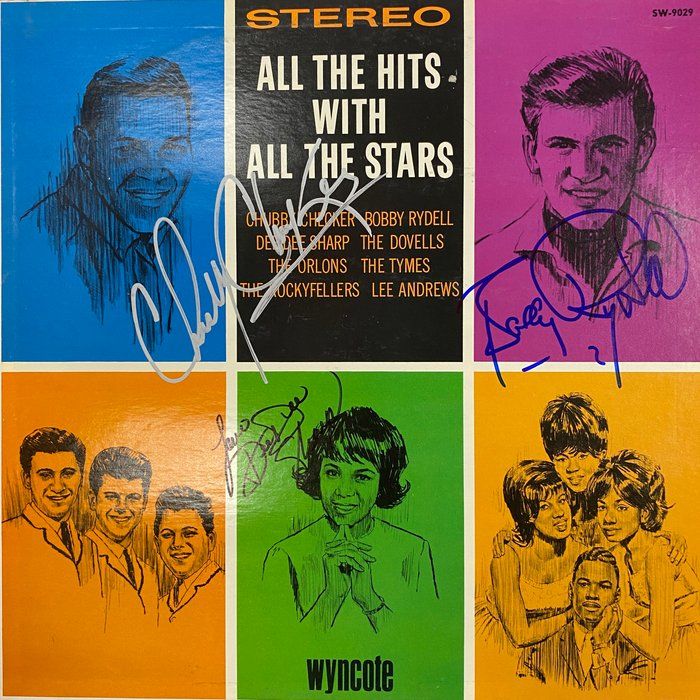Lot 284: Chubby Checker All The Hits with All The Stars signed album