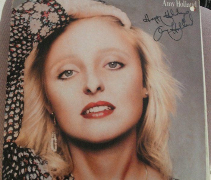 Lot 302: Amy Holland signed album