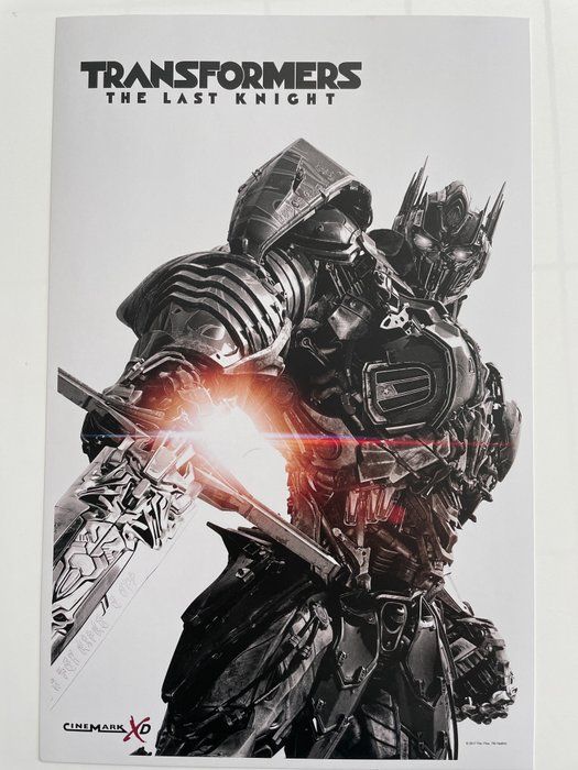 Lot 316: Transformers: The Last Knight mini movie poster