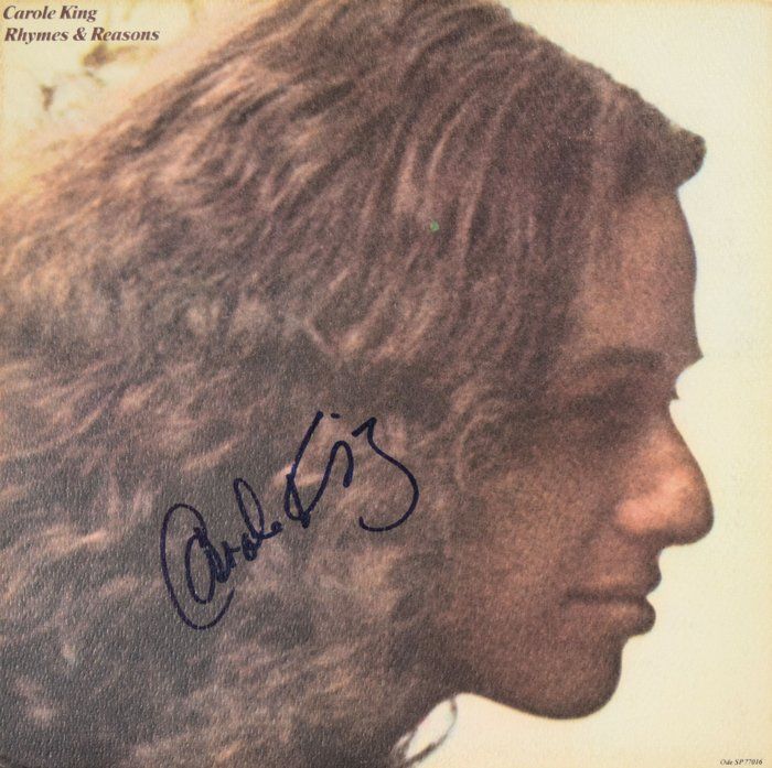 Lot 325: Carole King signed Rhymes & Reasons album
