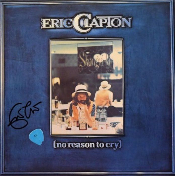 Lot 344: Eric Clapton signed No Reason to Cry album