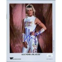 Lot 1: WWE WWF Wrestler Alundra Blayze Madusa Signed Photo