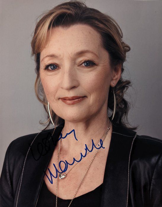 Lot 29: The Crown Lesley Manville signed photo