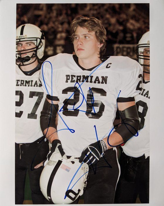 Lot 33: Friday Night Lights Garrett Hedlund signed photo