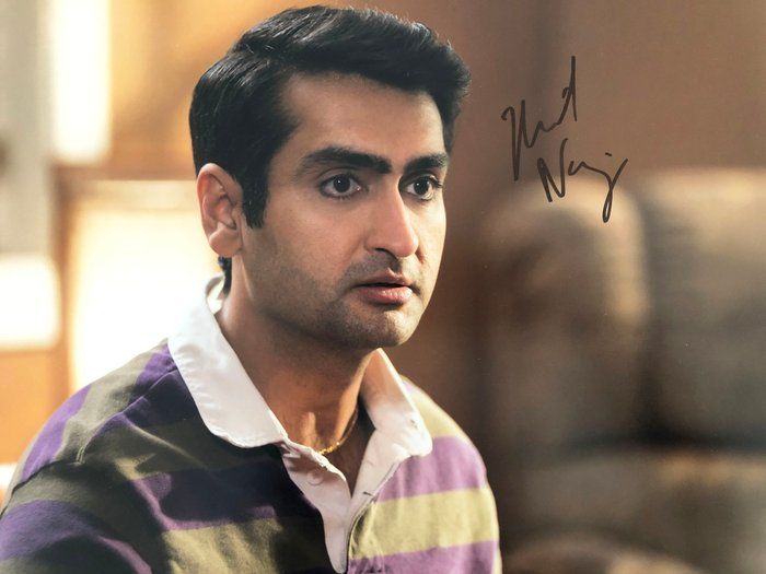 Lot 40: Ella Mackay  Kumail Nanjiani signed photo