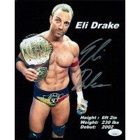 Lot 43: WWE NWA TNA Eli Drake Signed Photo