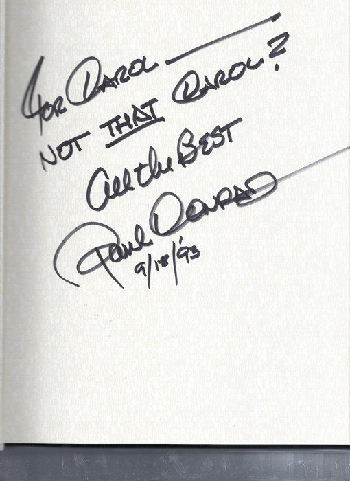 Lot 47: Political Cartoonist Paul Conrad signed book