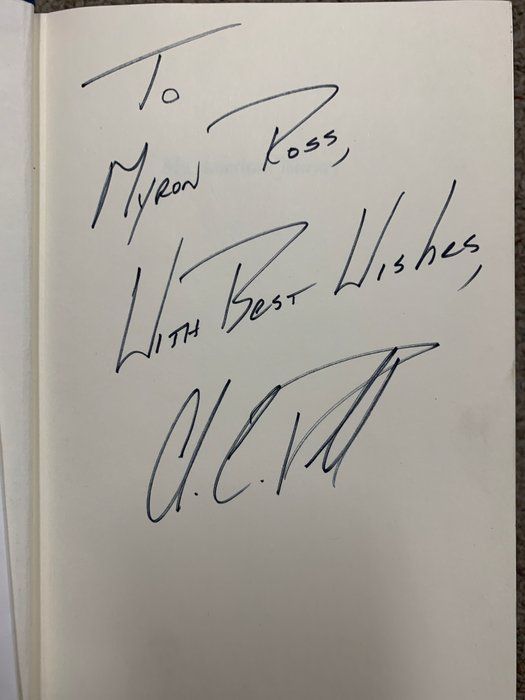 Lot 54: My American Journey Colin Powell signed book