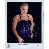 Lot 57: WWE WWF Diva Molly Holly Signed Photo