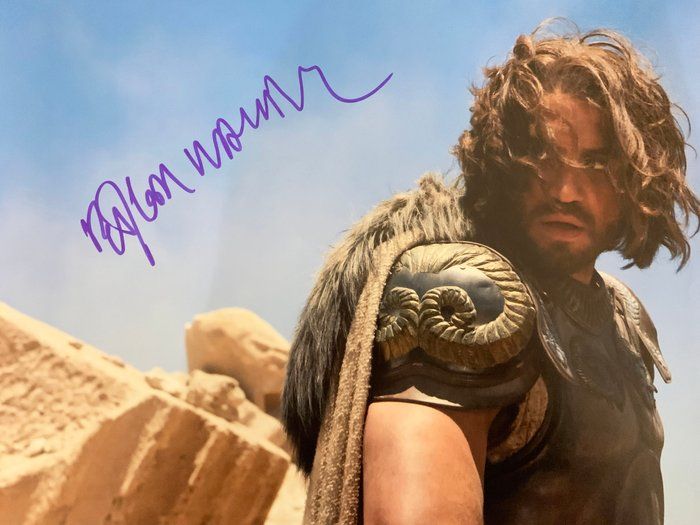 Lot 68: Wrath of the Titans Édgar Ramírez signed movie photo