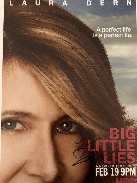 Lot 75: Big Little Lies Laura Dern signed photo