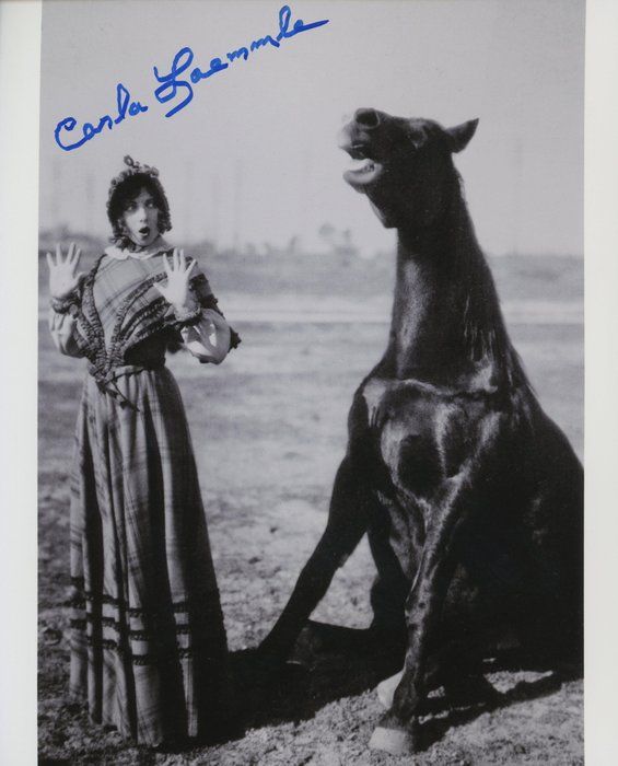 Lot 87: Mansion of Blood Carla Laemmle signed photo