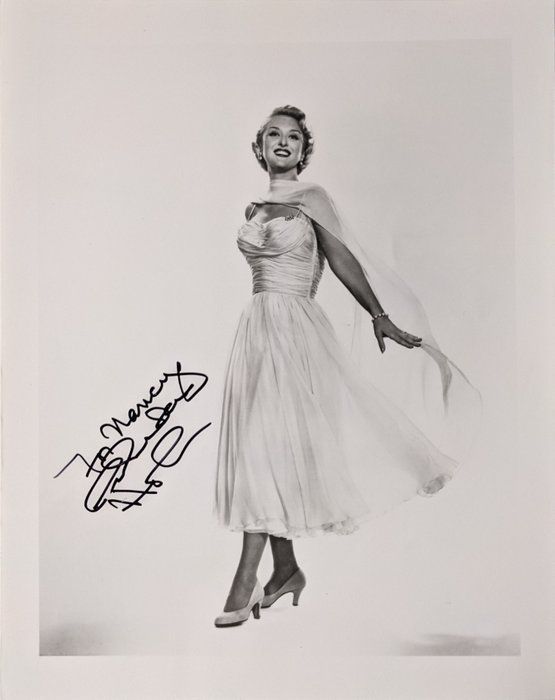 Lot 106: All About Eve Celeste Holm signed photo