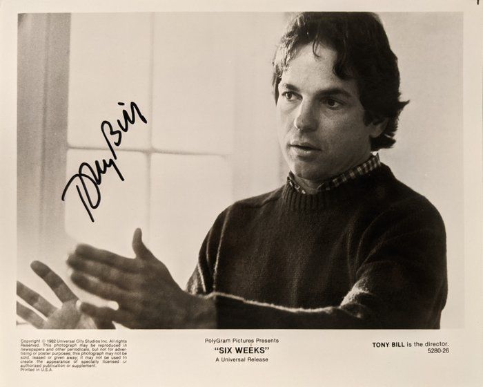 Lot 119: Six Weeks Tony Bill signed movie photo