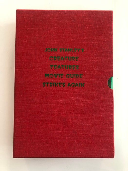Lot 122: John Stanley's Creature Features Movie Guide Strikes Again signed book