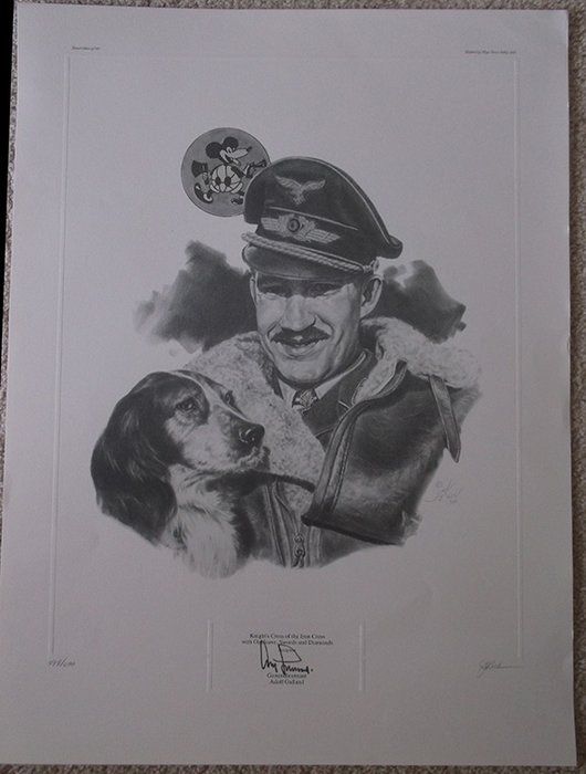 Lot 131: Nazi General Adolf Galland Signed Photograph