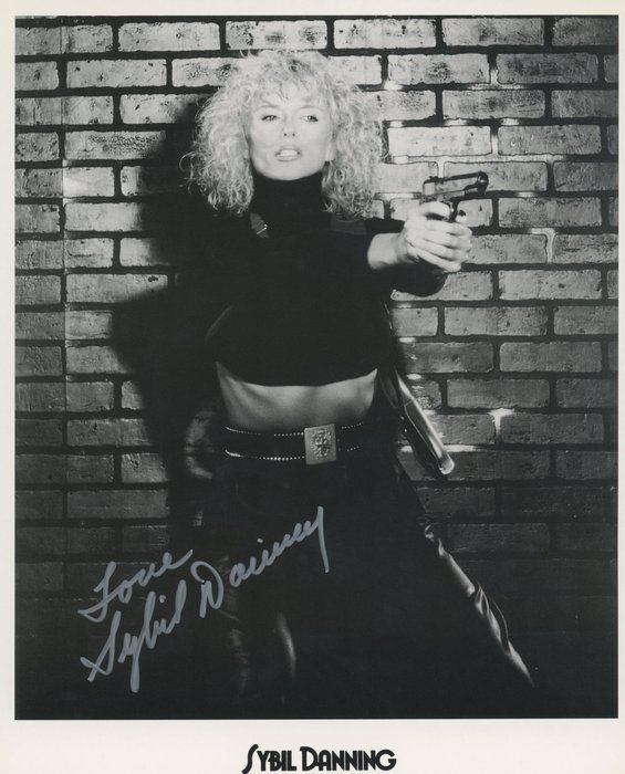 Lot 135: Chained Heat Sybil Danning signed photo