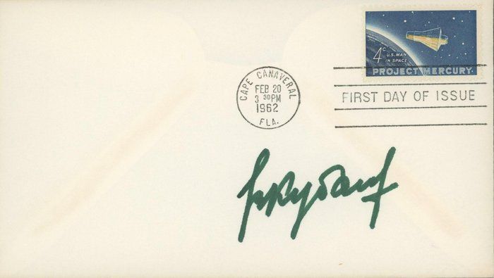 Lot 140: Valeri Kubasov signed Space Cover