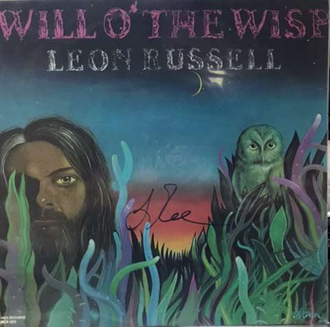 Lot 142: Leon Russell Will O the Wisp signed album