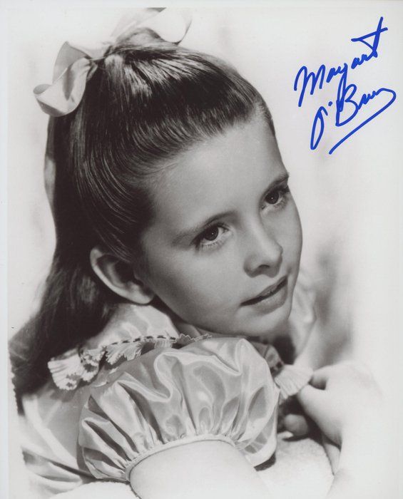 Lot 240: Meet Me In St Louis Margaret O'Brien signed photo
