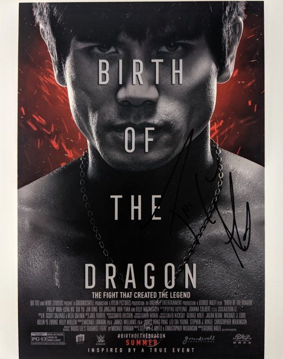 Lot 248: Birth of the Dragon Philip Ng signed photo